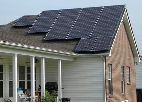 并網(wǎng)式家用太陽(yáng)能發(fā)電系統