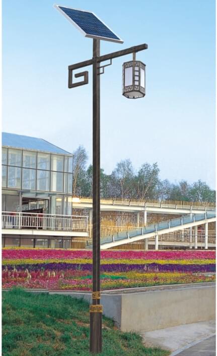 小區led太陽(yáng)能庭院燈