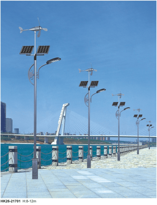 風(fēng)光互補太陽(yáng)能路燈