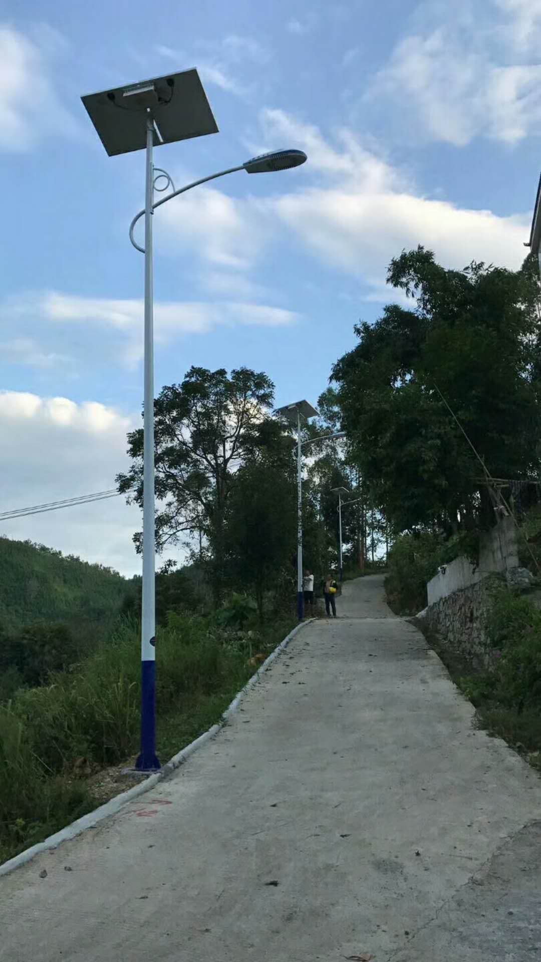 湖南農村太陽(yáng)能路燈