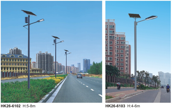 城市太陽(yáng)能路燈 城市太陽(yáng)能路燈