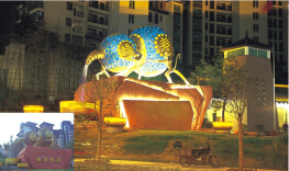 led景觀(guān)燈裝飾出多姿多彩的世界