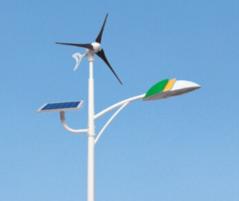 風(fēng)光互補led路燈安裝迎合國家節能、減排的號召