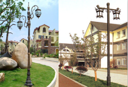 別墅那么美，庭院燈那么美，美美美美美~~