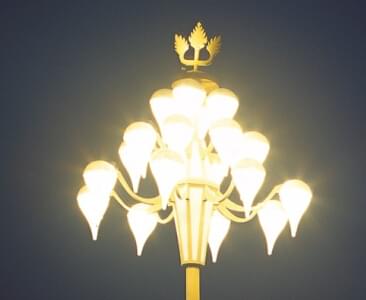 Led中華燈安裝凸顯富麗堂皇、高大上的景觀(guān)效果