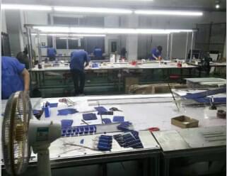 Led太陽(yáng)能路燈材料都回來(lái)了，路燈緊急生產(chǎn)中