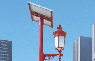 華可解析Led太陽(yáng)能庭院燈由哪些主要部件組成？