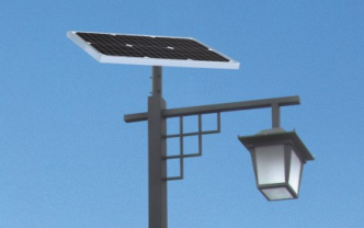 華可講解：農村安裝led太陽(yáng)能庭院燈用哪種光源比較好？